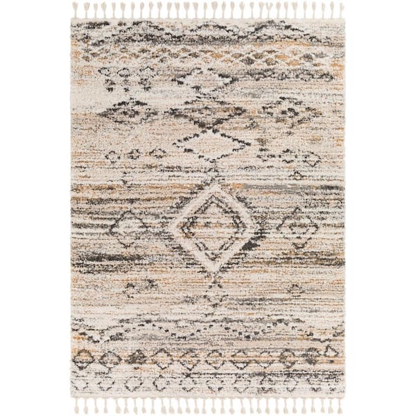 Artistic Weavers Sallie Cream/Black 7 ft. x 9 ft. Indoor Area Rug