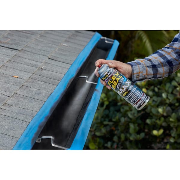 Flex Seal MAX White 17 oz. Aerosol Liquid Rubber Sealant Coating (4-Pack)