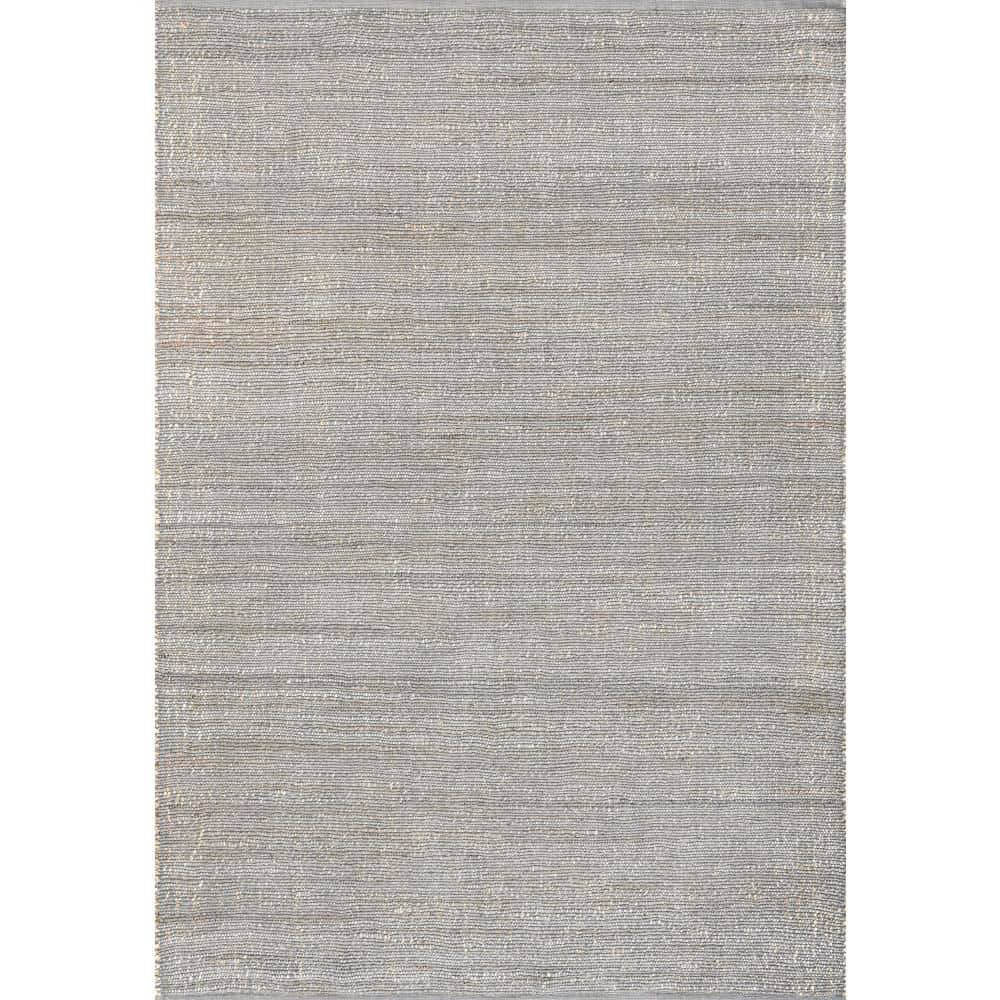 Perfect Handwoven Jute-Blend Grey 12 ft. x 15 ft. Indoor Area Rug price history on PriceWatchPro