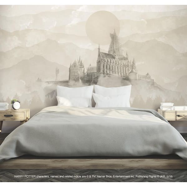 Great Hall Wizards Castle Selfadhesive Mural  Etsy