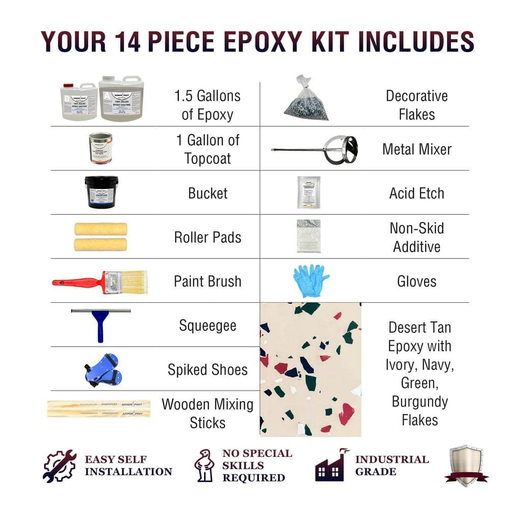 ArmorPower Epoxy Kit 14 Piece