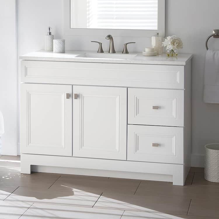 Home Decorators Collection Sedgewood 48.5 in. W x 18.75 in. D x 34.375 in. H Single Sink Bath Vanity