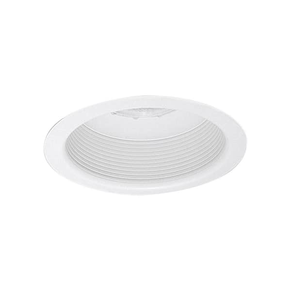 Thomas Lighting 6 in. Matte White With White Baffle Fully Enclosed Recessed Trim