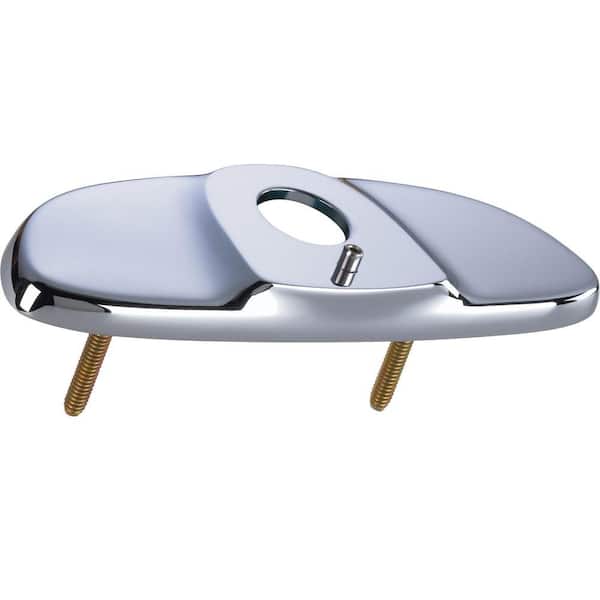 Delta 4 in. Cast Cover-Plate in Chrome