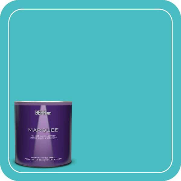 BEHR MARQUEE 1 qt. Home Decorators Collection #HDC-WR14-6 North Wind Eggshell Enamel Interior Paint & Primer