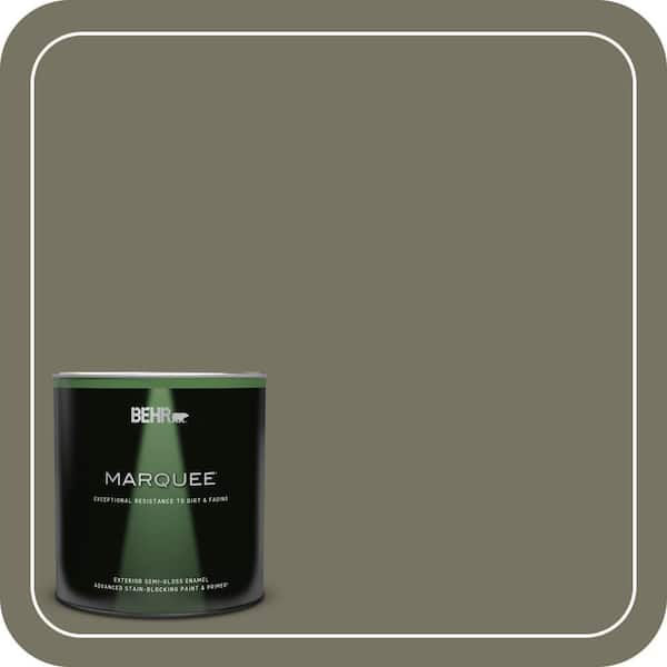 BEHR MARQUEE 1 qt. #BXC-20 Amazon River Semi-Gloss Enamel Exterior Paint & Primer