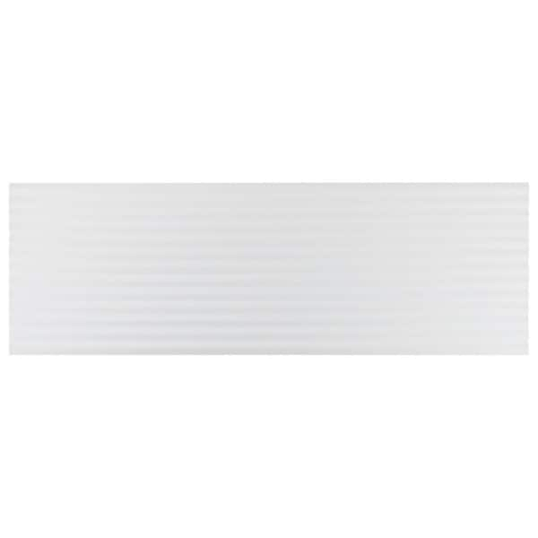 Ivy Hill Tile Linear White 11.41 in. x 35.37 in. Matte Ceramic