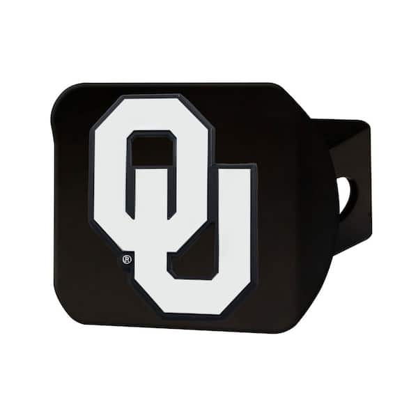 FANMATS NCAA University of Oklahoma Class III Black Hitch Cover