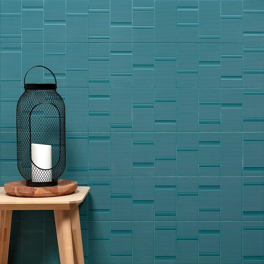 Battlefront Matte Green Ceramic Wall Tile 8'' x 16''