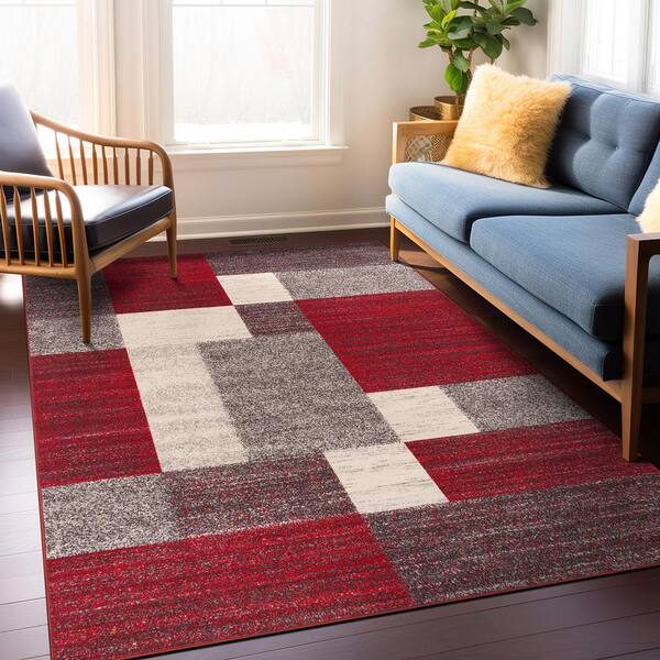 DIGITAL PRINTED PVC BACKING NON-SLIP RUG, LIVING ROOM RUGS