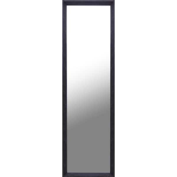 Mirrorize Canada 13.5 in. x 49.5 in. Espresso Door Mirror