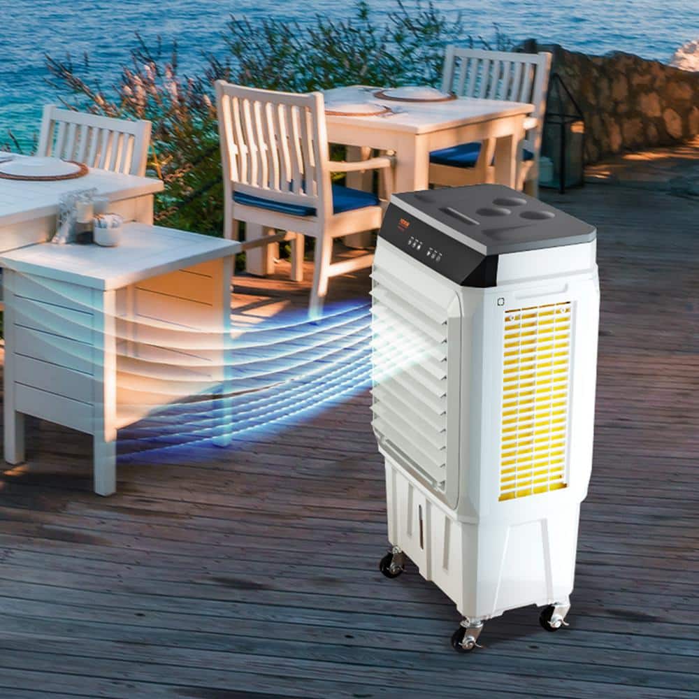 VEVOR 2100 CFM Portable Evaporative Air Cooler with Remote Control