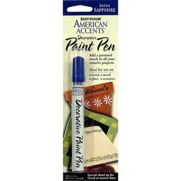 Rust-Oleum American Accents Satin Sapphire Decorative Paint Pen (6-Pack)