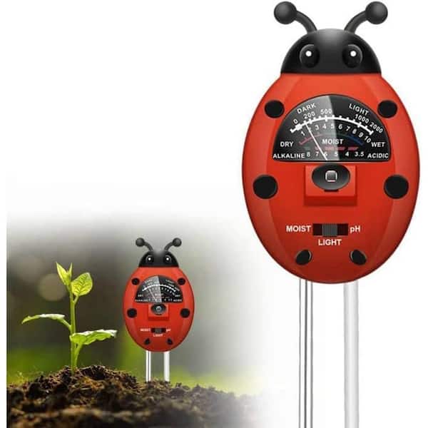 Moisture Soil Tester, Soil Moisture/pH Meter, Gardening Tool kit, No  Battery required