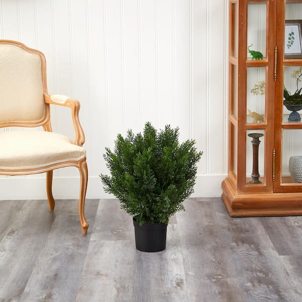 Nearly Natural 2 ft. Artificial Cedar Bush Indoor/Outdoor 6880