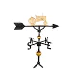 32 in. Deluxe Gold Tractor Weathervane