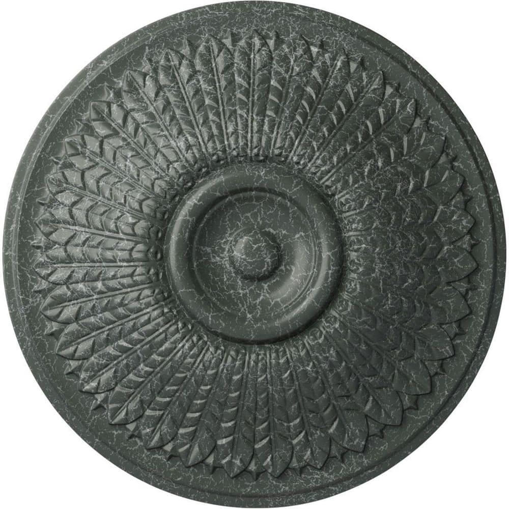 "3-1/2"" x 23-1/2"" x 23-1/2"" Polyurethane Modena Ceiling Medallion Moulding Athenian Green Crackle" price history on PriceWatchPro