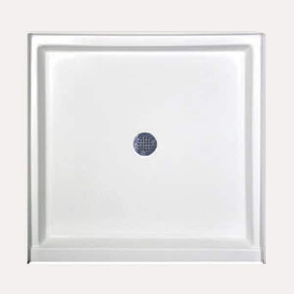 Hydro Systems 36 in. x 42 in. Single Threshold Shower Base in White