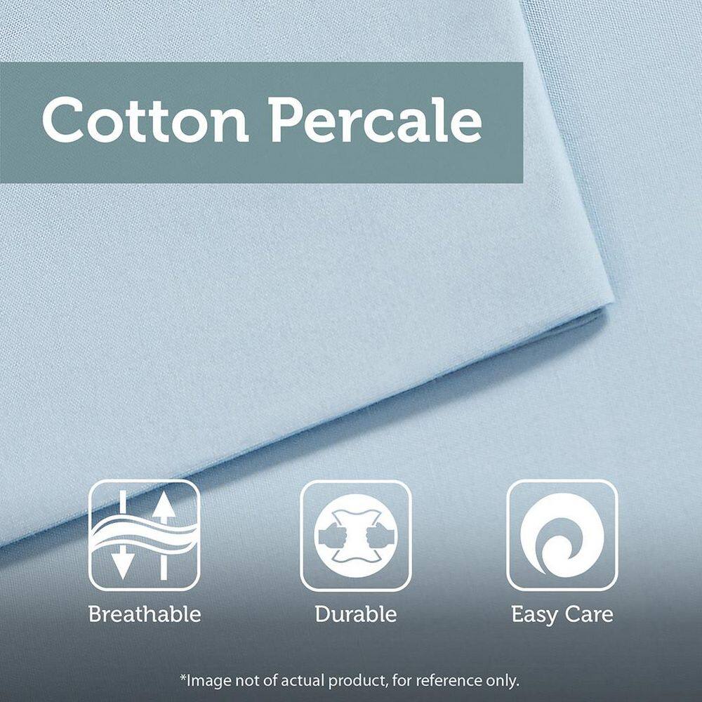 King Navy Cotton Jacquard Bedspread Set with Textured Accents