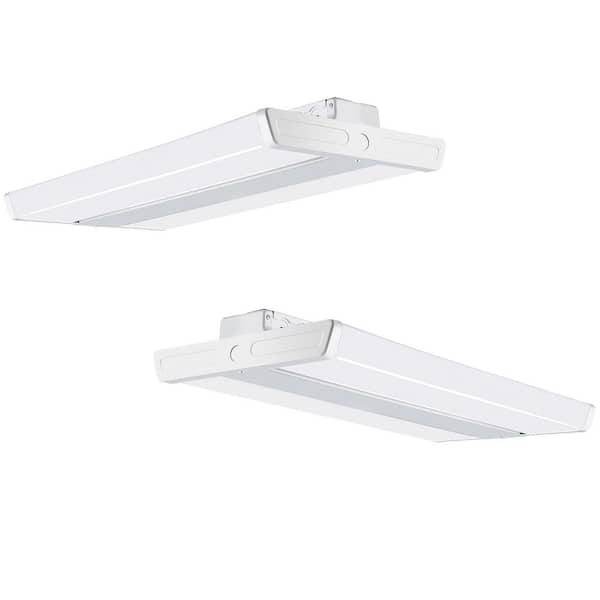 4 ft. LED High Bay Shop Light, White 265-Watt 37100LM 5000K for Warehouse Workshop Garage AC100-277-Volt-2Pack