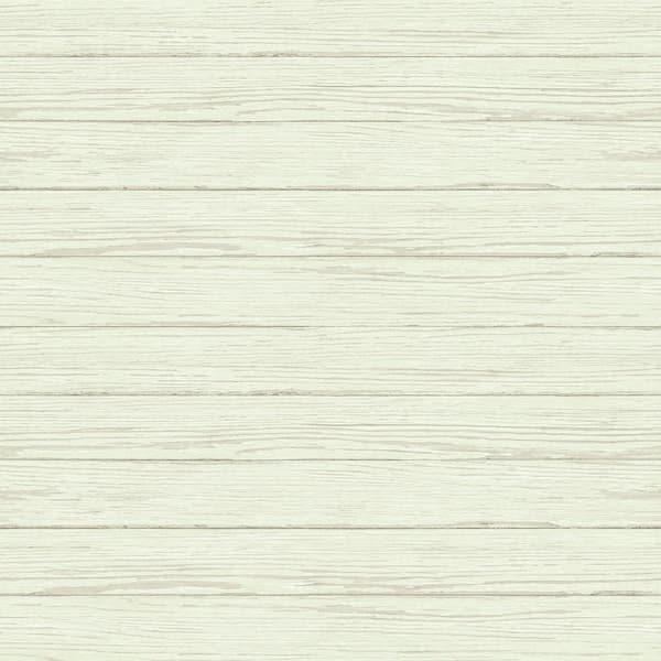 Chesapeake Ozma Sage Wood Plank Wallpaper