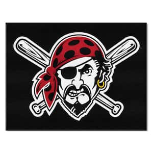 Pittsburgh Pirates Black 3 ft. x 3.5 ft. All-Star Area Rug