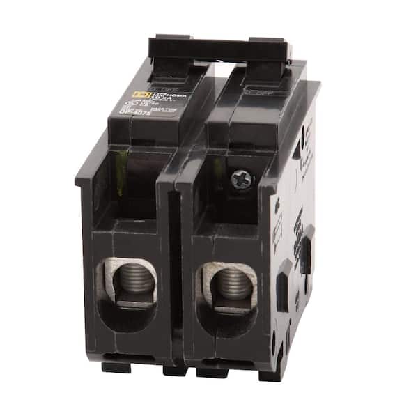 Square D Homeline 125-Amp 2-Pole Main Circuit Breaker Square D Homeline 125-Amp 2-Pole Main Circuit Breaker
