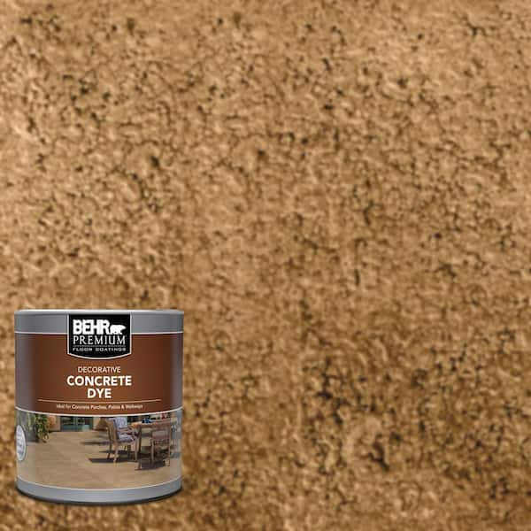 BEHR Premium 1 qt. #CD-808 Desert Sunset Interior/Exterior Concrete Dye