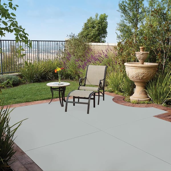 1 gal. #PFC-61 Foggy Morn Solid Color Flat Interior/Exterior Concrete Stain