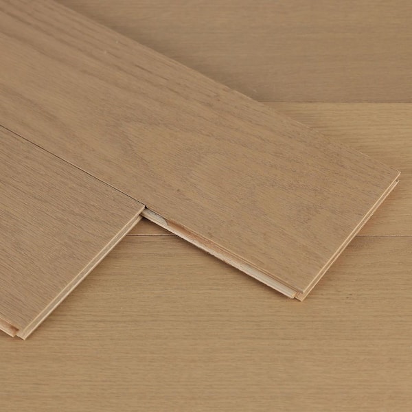 Oak 0.47 in. T x 35.83 in. L x 4.92 in. W Tongue and Groove Engineered Hardwood Flooring (24.49 sq. ft. / 20-Pack)​