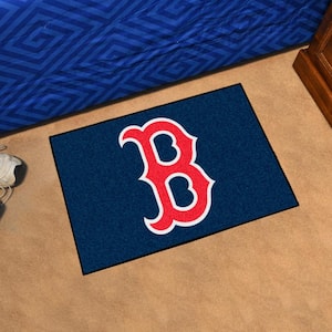 MLB Baseball BOSTON RED SOX Punch Print Weather Resistant Door Welcome Door  Mat