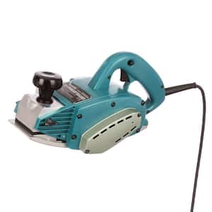 9.6 Amp 4-3/8 in. Corded Curved Base Corded Planer with (2) Blades