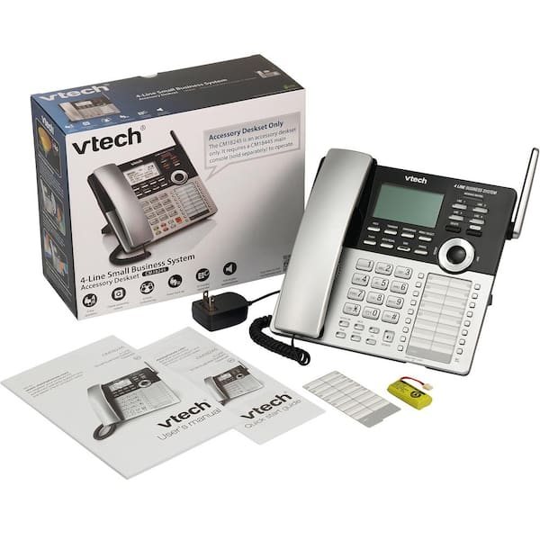 VTech 4 Line Small Business System Main Console 