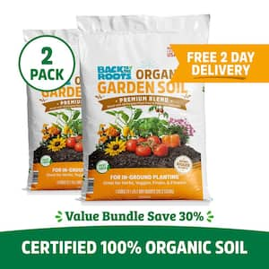 Organic Garden Soil (2 1 cu.ft. Bags )