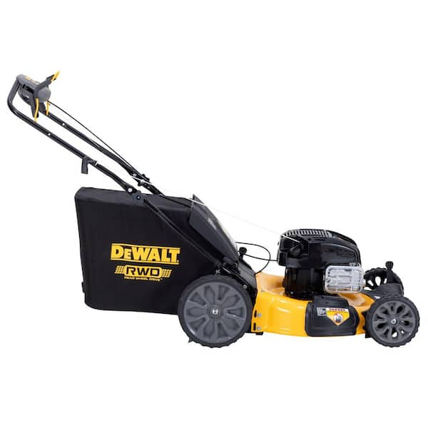 Reviews for DEWALT 21 in. 163cc Briggs and Stratton 725Exi Engine Rear Wheel Drive 3 in 1 Gas Self Propelled Walk Behind Lawn Mower Pg 3 The Home Depot