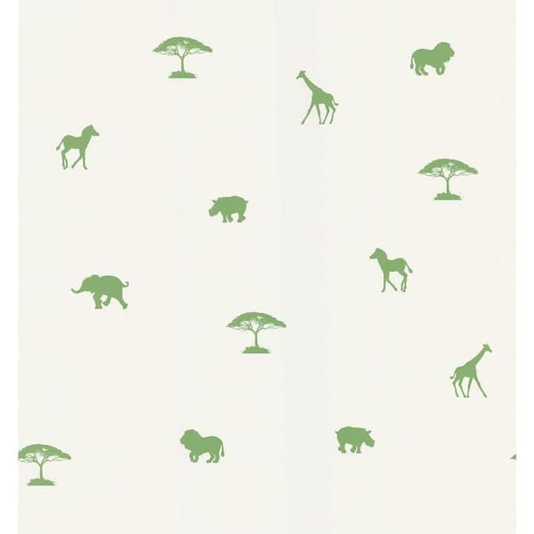National Geographic Green Animal Spot Wallpaper Sample