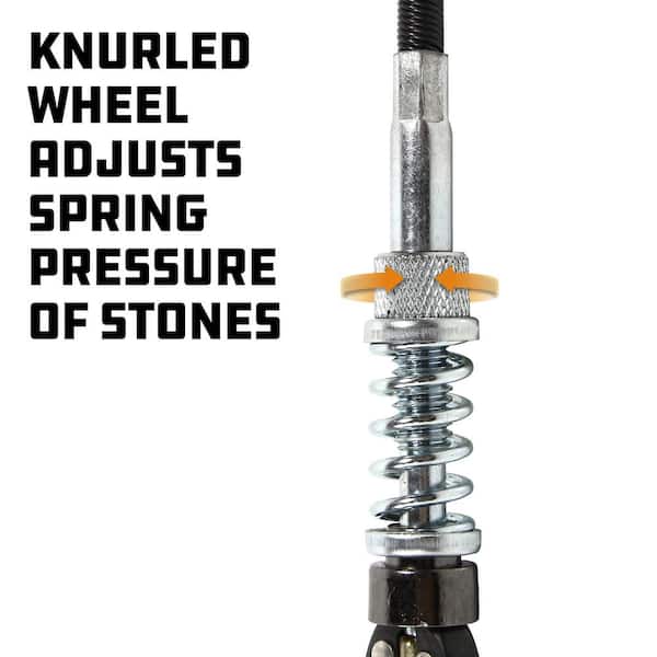 Powerbuilt - 3-Arm 1-1/4 in. x 3-1/2 in. Disk Brake Cylinder Hone