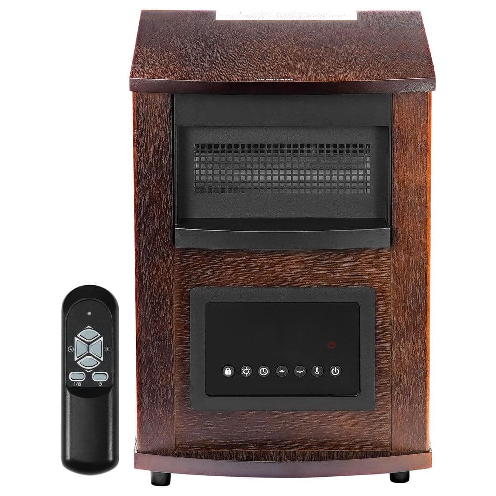 Electric 1500W Infrared Heater with Remote, LED Display, Adjustable Temp, 24H Timer for Patio, Bedroom, Living Room price history on PriceWatchPro