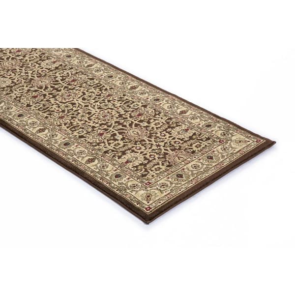 Ankara Mahal Brown 2 ft. x 7 ft. Runner Rug