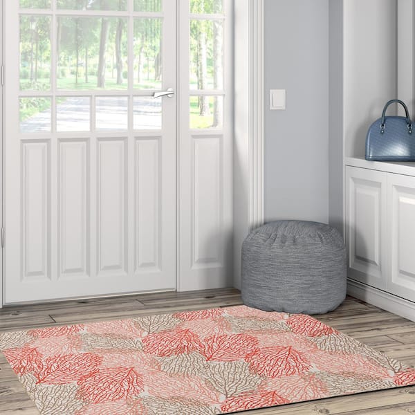 Linon Home Decor Washable Hattie Ivory, Area Rugs Sold At Home Goods
