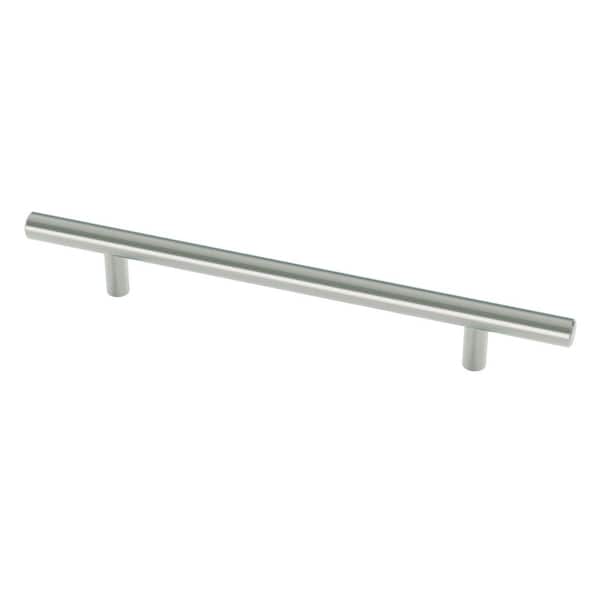 Hollis 6-5/16 in. (160 mm) Modern Brushed Nickel Cabinet Bar Pull