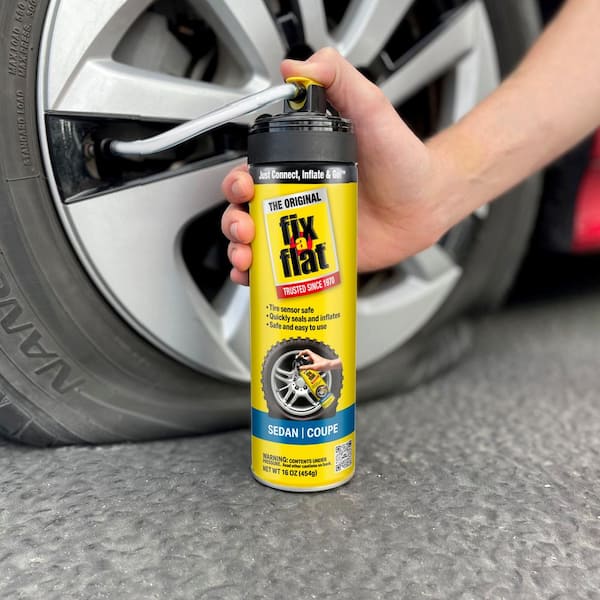 Fix A Flat 16 oz. Eco Friendly Tire Inflator S60420 The Home Depot