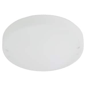 Replacement Etched Opal Glass for Pilot 60 in. and 52 in. Brushed Nickel Ceiling Fan