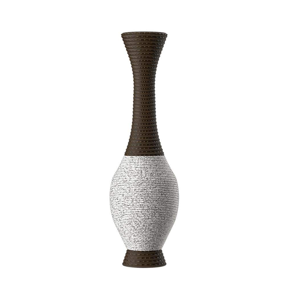 Beautiful 40.2 in. H Dark Brown PVC Material Cylinder American Traditional 