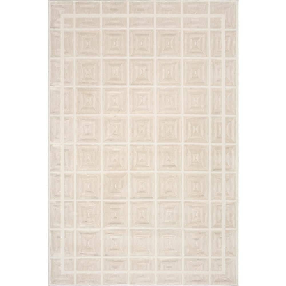 Quinn Beige Washable 7 ft. x 9 ft. Indoor Area Rug price history on PriceWatchPro