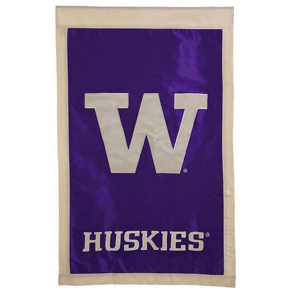 NCAA 1 ft. x 1-1/2 ft. University of Washington 2-Sided Garden Flag