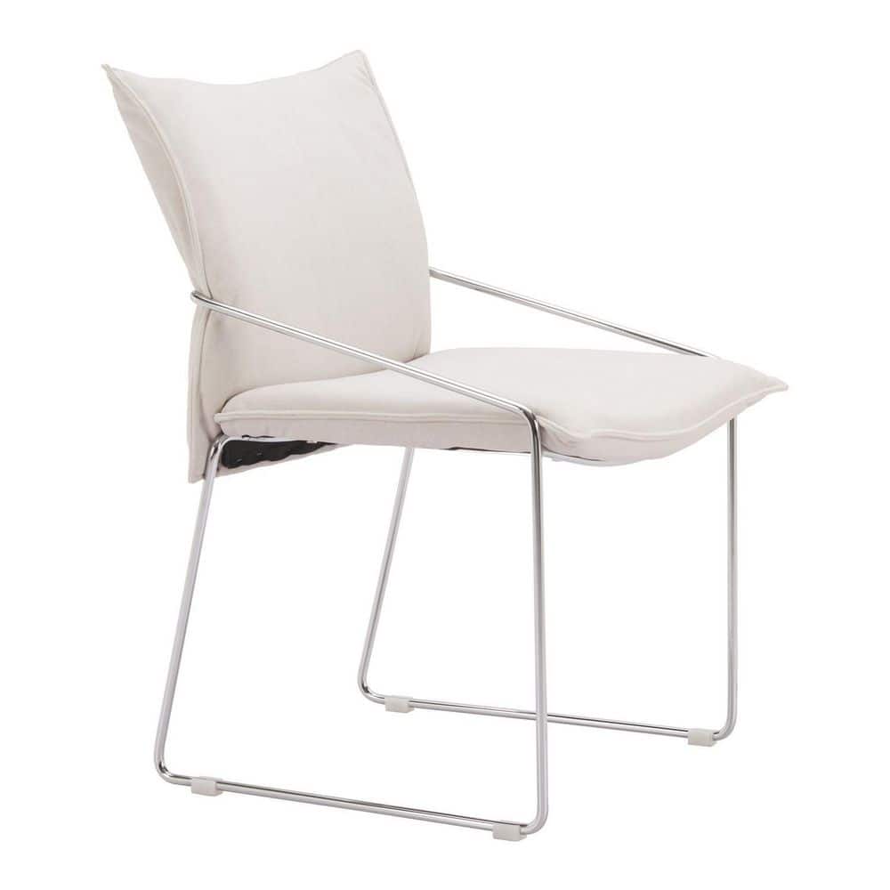 31.9 in.H White Solid High Back Armrest Dining Chair Set of 2 price history on PriceWatchPro
