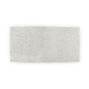 Retreat White 10 in. x 20 in. Glossy Textured Ceramic Wall Tile (1.345 sq. ft./Each)