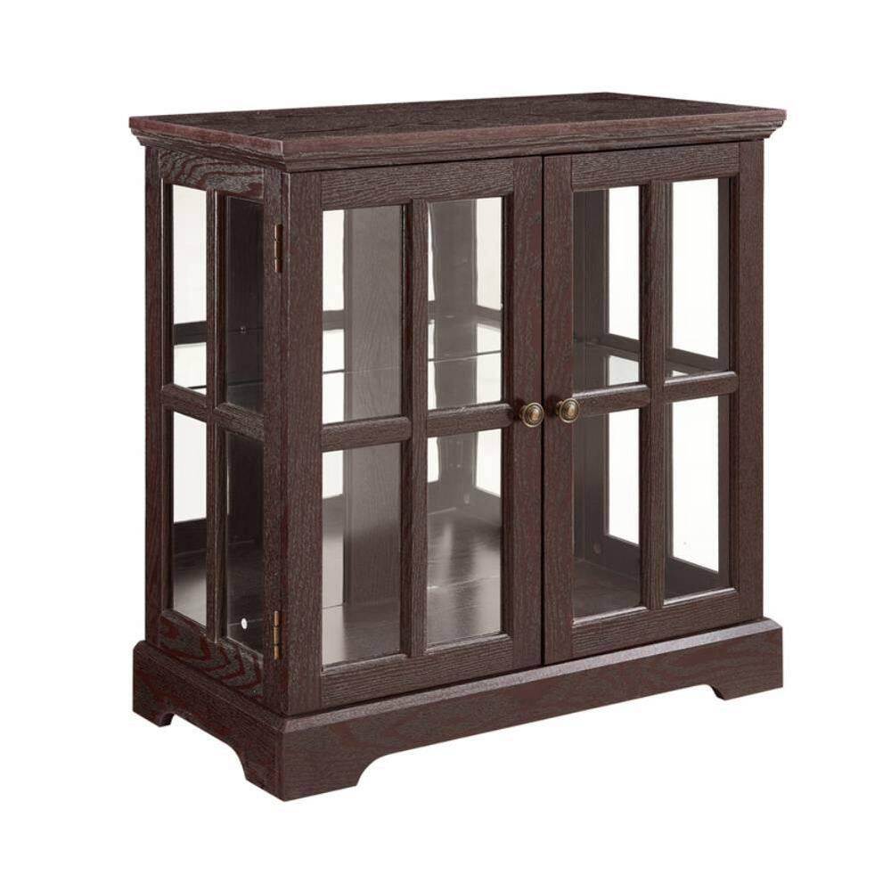 30.31 in. W x 15.75 in. D x 32.09 in. H Bathroom Dark Brown Linen Cabinet price history on PriceWatchPro