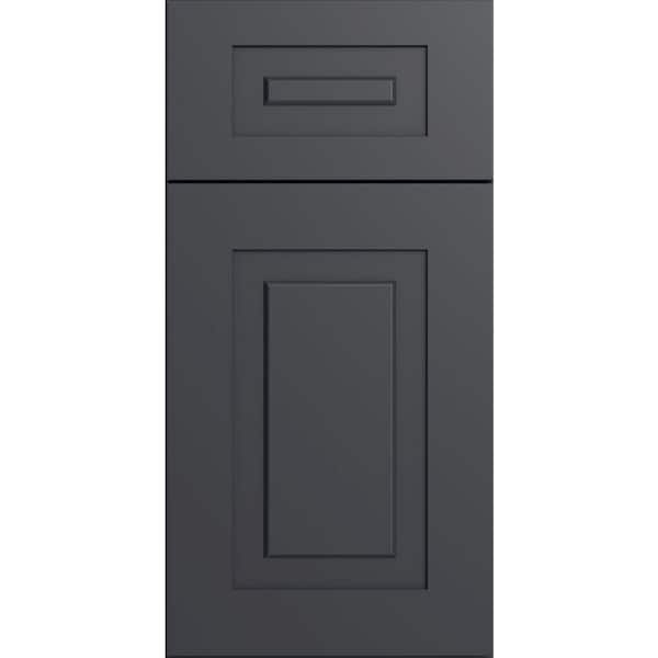 Longwood 7.5 in. W x 0.75 in. D x 7.5 in. H in Valiant Onyx Cabinet Door Sample